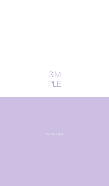 [LINE着せ替え] 0Ne_24_パープル4-6の画像1