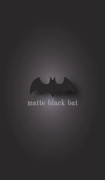 [LINE着せ替え] matte black bat 56の画像1