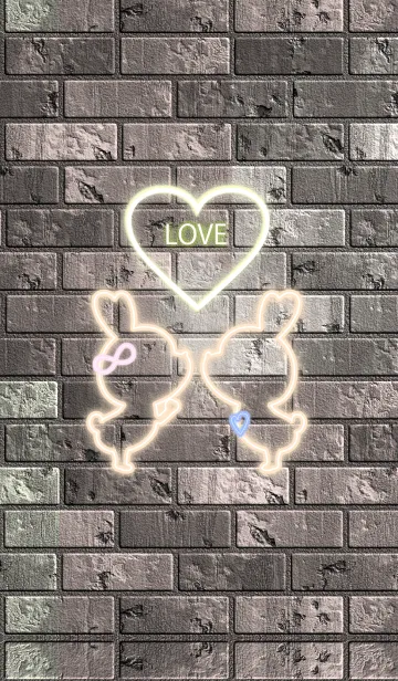 [LINE着せ替え] NEON LOVE THEME.55の画像1