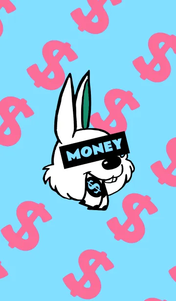 [LINE着せ替え] マネー ラビット 324の画像1