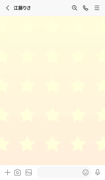 [LINE着せ替え] パステルイエロー☆パステルオレンジ/TKCJの画像2