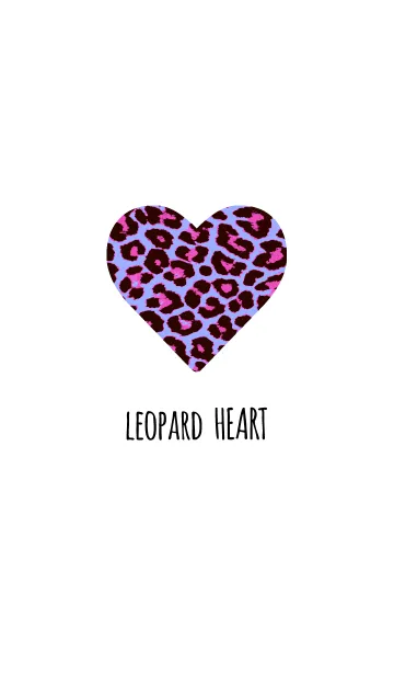 [LINE着せ替え] レオパード ハート 91の画像1