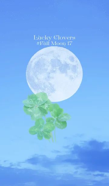 [LINE着せ替え] Lucky Clovers #Full Moon 17の画像1