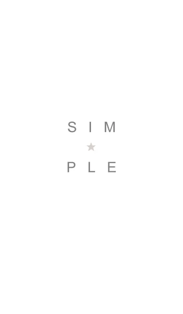 [LINE着せ替え] SIMPLE STAR 52の画像1