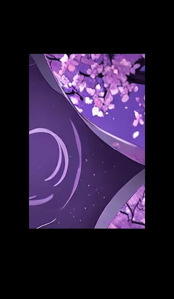 [LINE着せ替え] 月光夜桜#CI324。の画像1