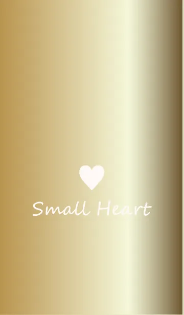 [LINE着せ替え] Small Heart *GOLD 11*の画像1