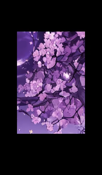 [LINE着せ替え] 月光夜桜#CI314。の画像1