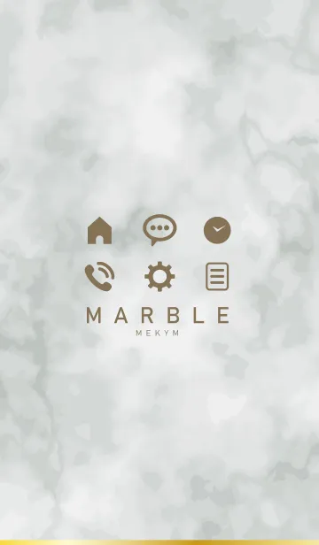 [LINE着せ替え] Marble / SIMPLE ICON 28の画像1