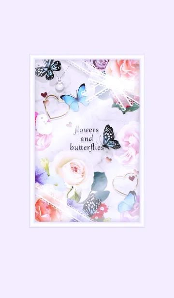 [LINE着せ替え] フラワーボックス✿パープル13_1の画像1