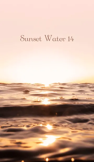 [LINE着せ替え] SunsetWater 14の画像1