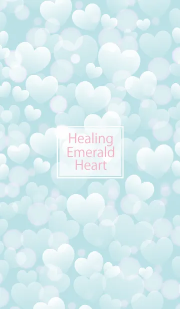 [LINE着せ替え] Healing Emerald Heart 7の画像1