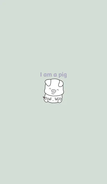 [LINE着せ替え] I am a Pig 5の画像1