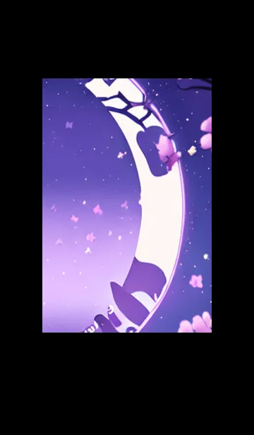 [LINE着せ替え] 月光夜桜#CJ15。の画像1