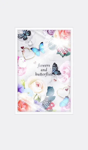 [LINE着せ替え] フラワーボックス✿ウィスタリア08_1の画像1