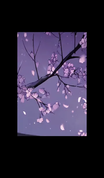 [LINE着せ替え] 月光夜桜#CJ11。の画像1