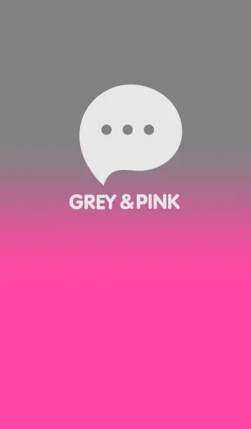[LINE着せ替え] Pink & Grey V4 (JP)の画像1