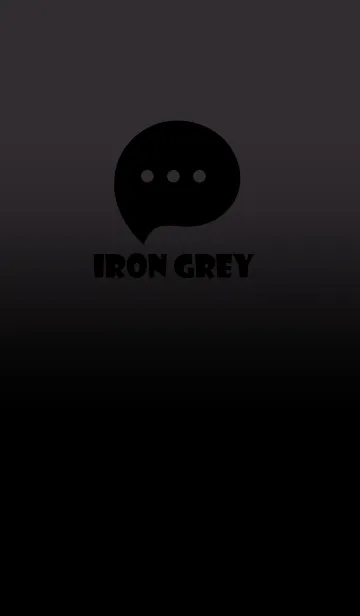 [LINE着せ替え] Black & Iron Grey Theme V3 (JP)の画像1