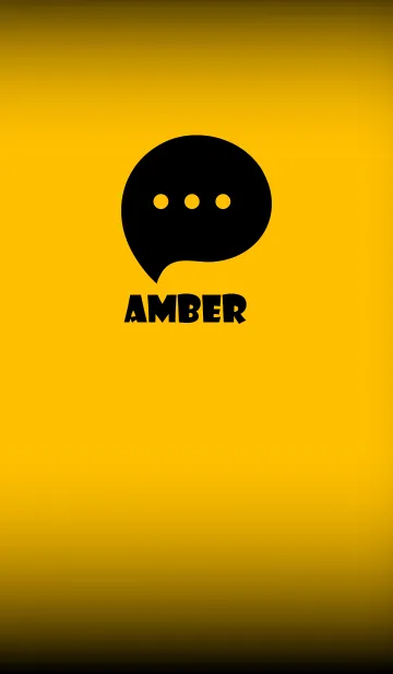 [LINE着せ替え] Amber And Black V.3 (JP)の画像1