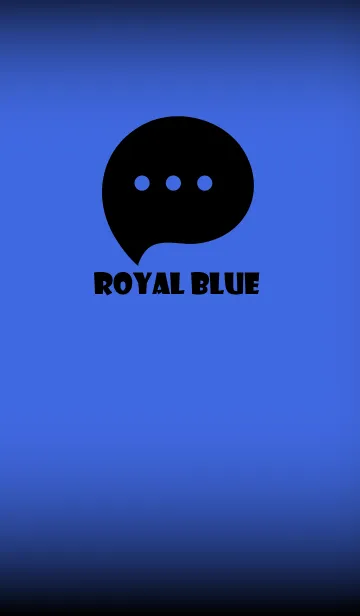 [LINE着せ替え] Royal Blue And Black V.3 (JP)の画像1