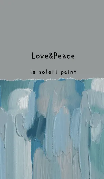 [LINE着せ替え] 油絵アート【le soleil paint 336】の画像1