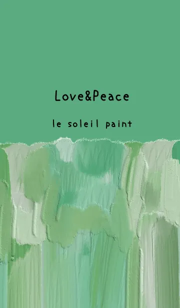 [LINE着せ替え] 油絵アート【le soleil paint 340】の画像1