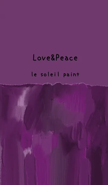 [LINE着せ替え] 油絵アート【le soleil paint 345】の画像1