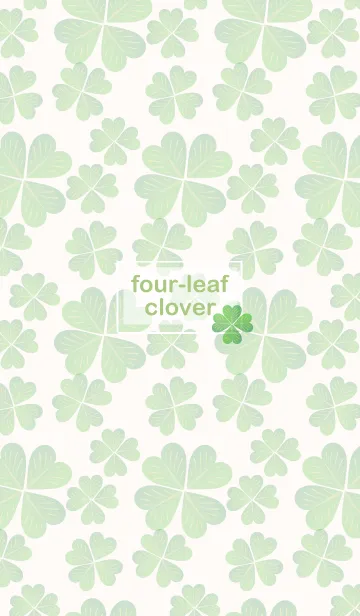 [LINE着せ替え] four leaf clover.の画像1