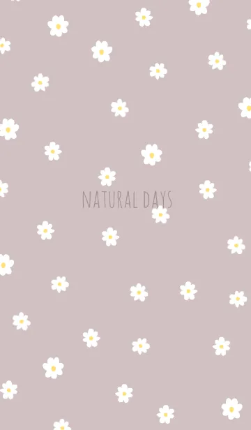 [LINE着せ替え] NATURAL DAYS -beige pink-の画像1
