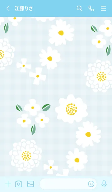 [LINE着せ替え] ホワイトリース27の画像2