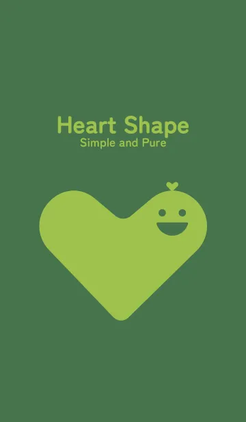[LINE着せ替え] Heart Shape フォーリッジの画像1