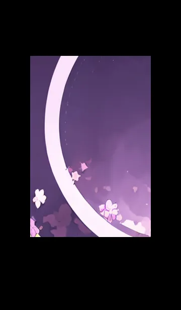 [LINE着せ替え] 月光夜桜#CK218。の画像1