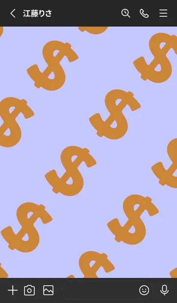 [LINE着せ替え] マネー ラビット 326の画像2