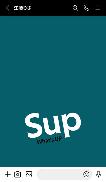 [LINE着せ替え] Sup 213の画像2