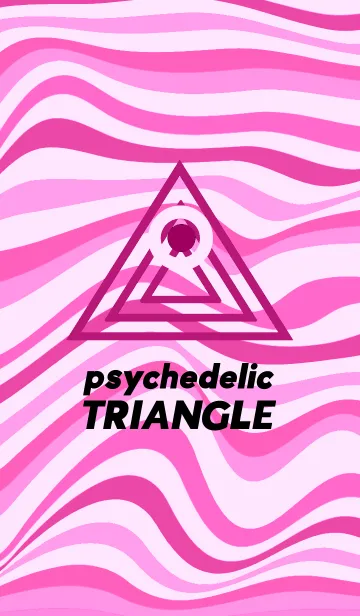 [LINE着せ替え] サイケデリック トライアングル 172の画像1