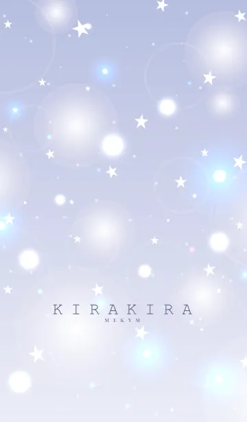 [LINE着せ替え] KIRAKIRA STAR-BLUE 7の画像1