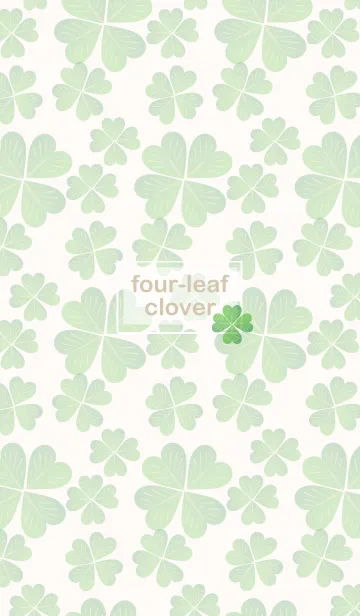 [LINE着せ替え] four leaf clover 2の画像1