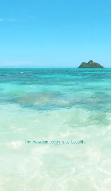 [LINE着せ替え] Hawaiian ocean is so beautiful -SEA- 30の画像1