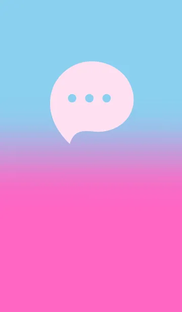 [LINE着せ替え] Rose Pink & Baby Blue V4 (JP)の画像1