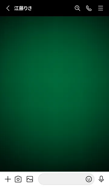 [LINE着せ替え] Cadmium Green Neon Theme V3 (JP)の画像2