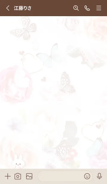 [LINE着せ替え] プレゼントボックス✿ピンクブラウン09_1の画像2