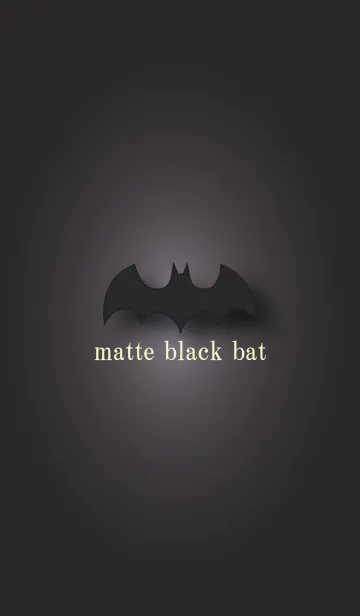 [LINE着せ替え] matte black bat 61の画像1