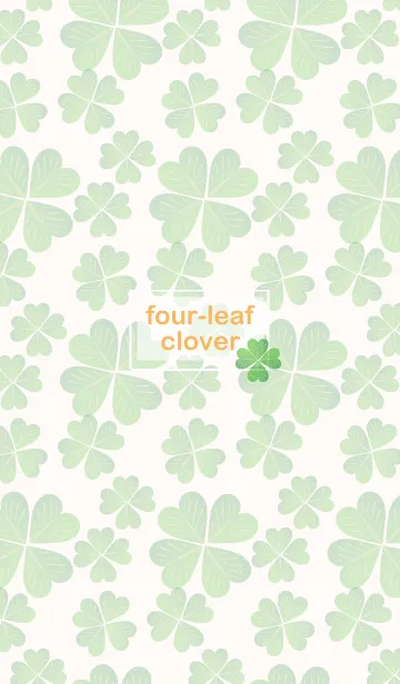 [LINE着せ替え] four leaf clover 3の画像1