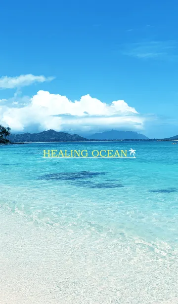 [LINE着せ替え] HEALING OCEAN 27の画像1