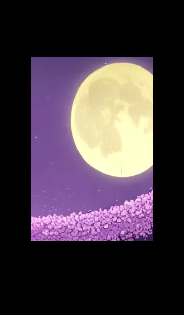 [LINE着せ替え] 月光夜桜#CM027。の画像1