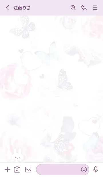 [LINE着せ替え] プレゼントボックス✿バイオレット04_1の画像2