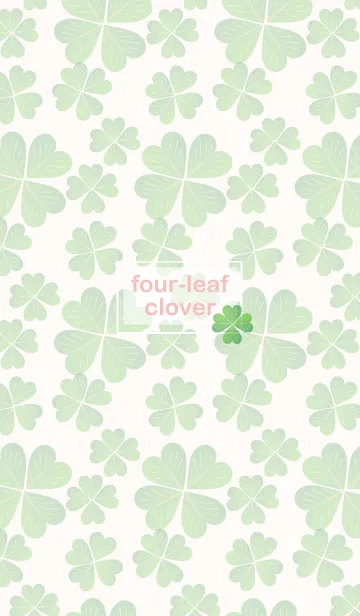 [LINE着せ替え] four leaf clover 4の画像1