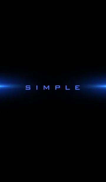 [LINE着せ替え] SIMPLE BLUE LIGHT -MEKYM- 8の画像1