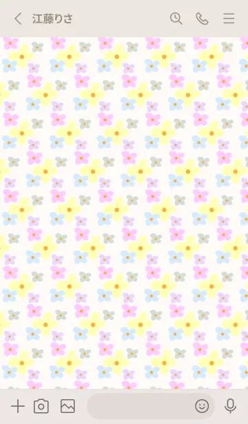 [LINE着せ替え] flowers of spring 4の画像2