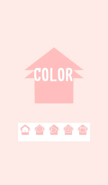[LINE着せ替え] pink color T17の画像1