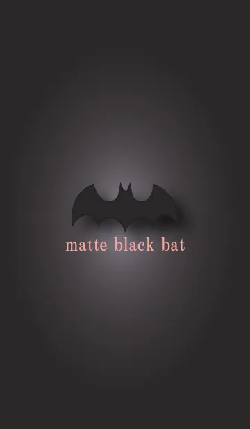 [LINE着せ替え] matte black bat 64の画像1